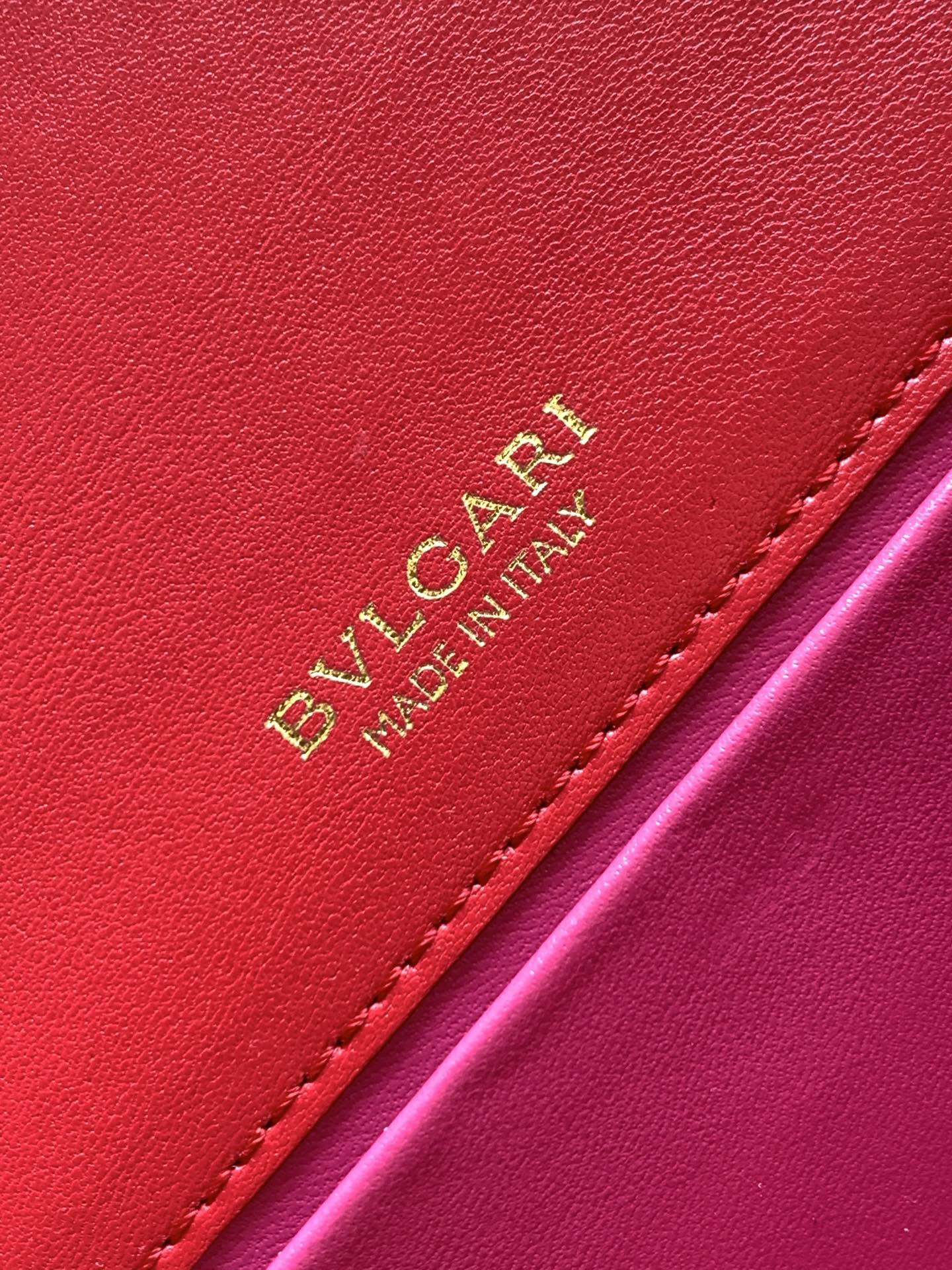 Bvlgari Serpenti Forever Medium Crossbody Bag Red